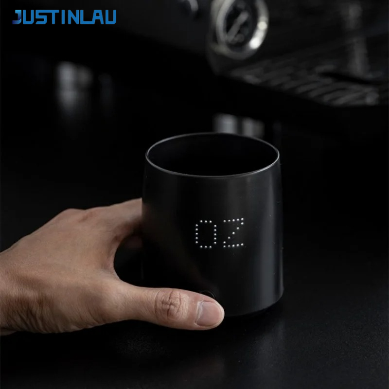 Coffee Tea Bean - JUSTINLAU ถ้วยชั่งน้ำหนักกาแฟอิเล็กทรอนิกส์ ความแม่นยำสูง กันน้ำ เครื่องชั่งเอสเพรสโซ เครื่องชั่งอิเล็กทรอนิกส์สำหรับการชงกาแฟแบบ