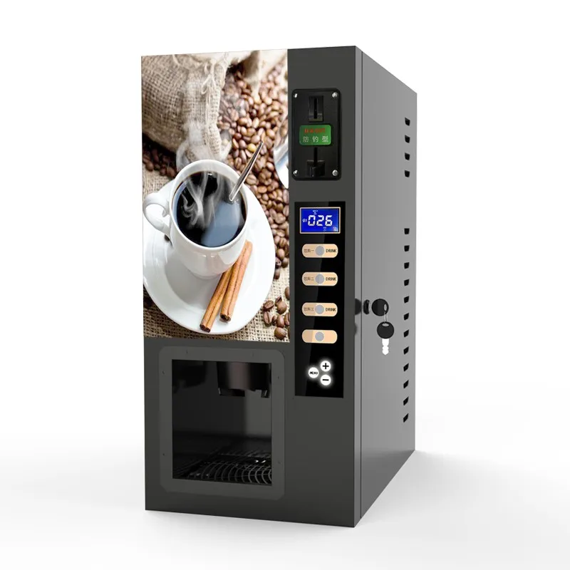 Coffee Tea Difference - เครื่องจำหน่ายชาและกาแฟแบบหยอดเหรียญอัตโนมัติ คุณภาพสูง 3 แบบ