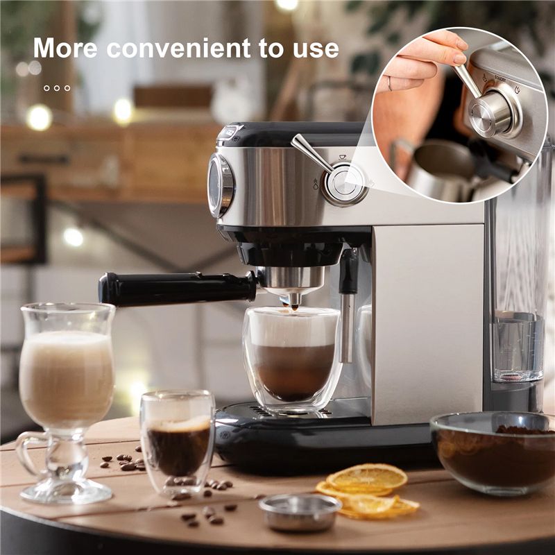 Breville Espresso Barista Express - คันโยกไอน้ำแบบถอดเปลี่ยนได้สำหรับเครื่องชงกาแฟ Breville เหมาะสำหรับรุ่น Barista Express, Infuser,