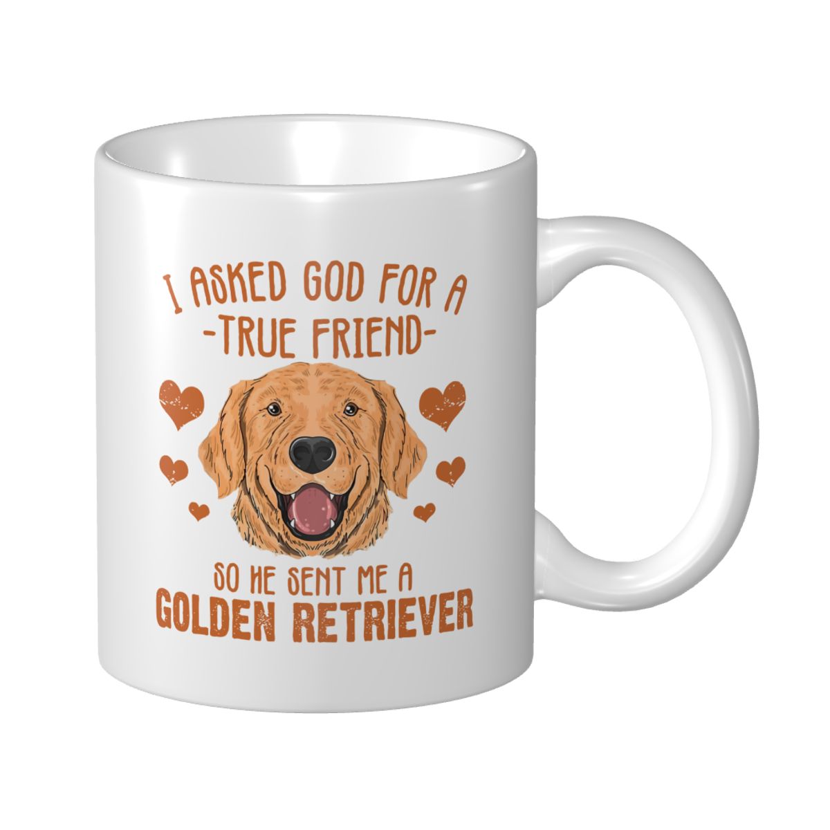 Coffee Tea You And Me - Mark ถ้วยแก้ว Golden Retriever เสื้อตลกพระเจ้าส่งฉัน Golden