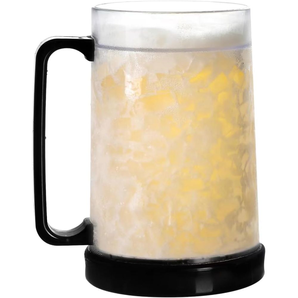 Double Wall Mug - แก้วเยลโรสติแบบสองชั้น ใส 16 ออนซ์ ชุด 1