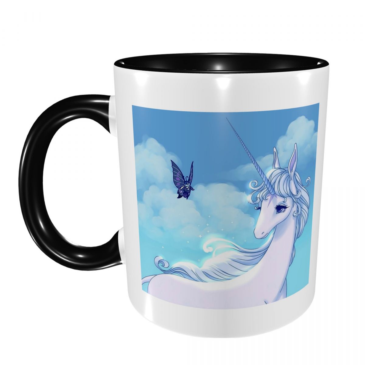 Coffee Tea You And Me - คุณเคยเห็นแก้วน้ำลายยูนิคอร์นแบบนี้หรือเปล่า? แก้วเซรามิกตลกๆ สำหรับกาแฟ ชา นม ของขวัญสำหรับเพื่อน