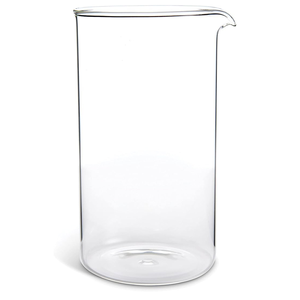 French Press Glass - แก้วบีกเกอร์แก้วบอโรซิลิเกต 3.3 สำหรับเครื่องชงกาแฟเฟรนช์เพรสและเครื่องชงชา - ยกระดับประสบการณ์การชงของคุณ