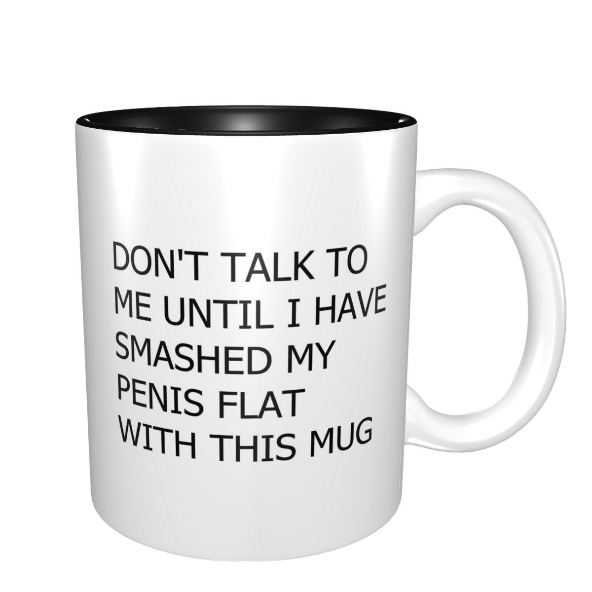 Coffee Tea You And Me - อย่าพูดคุยกับฉันจนกว่าจะได้รับแก้วมัค แก้วเซรามิกตลกๆ แก้วกาแฟ แก้วชา แก้วนม ของขวัญสำหรับเพื่อน