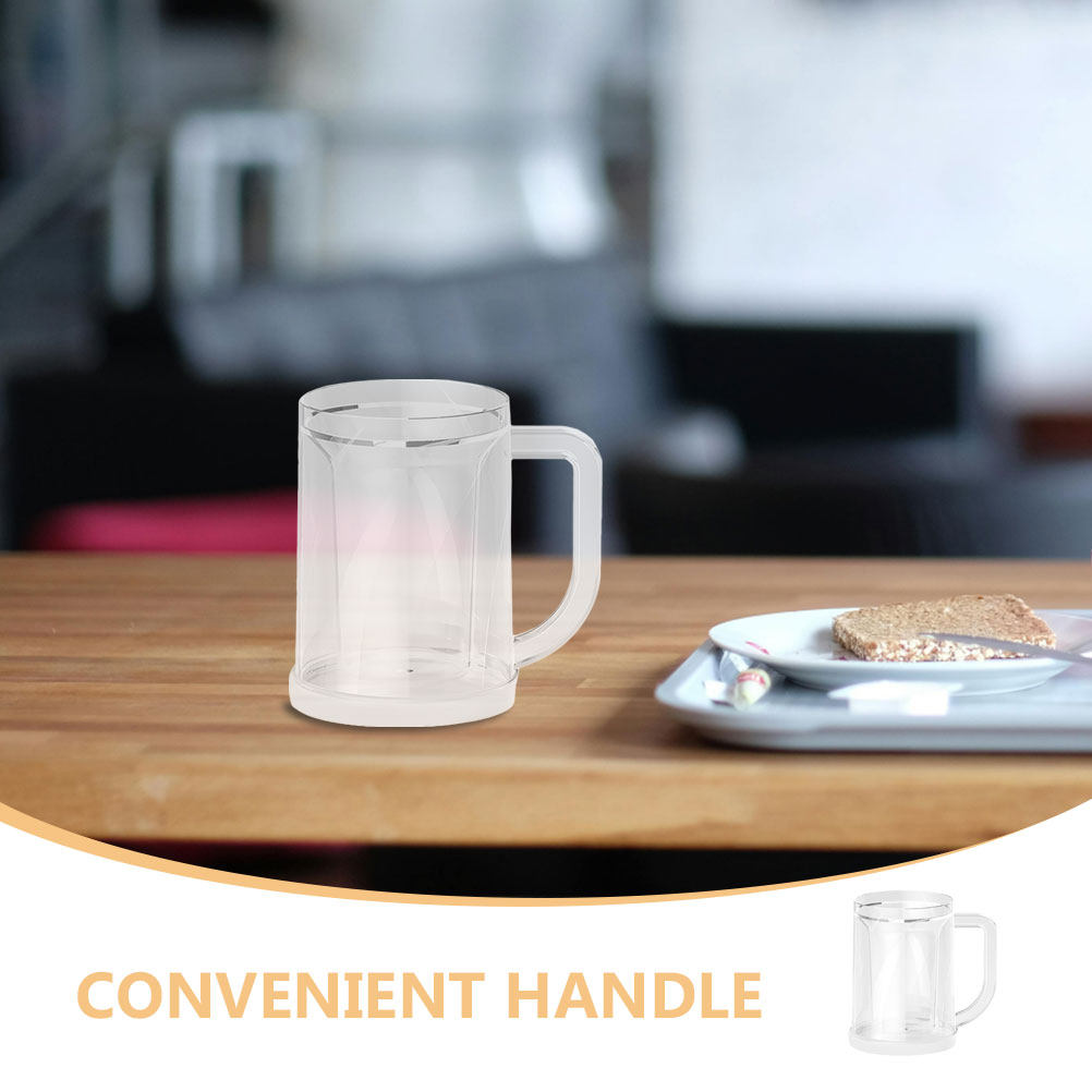 แก้วแช่แข็งแบบใส 2 ชิ้น ใช้ซ้ำ - Double Wall Mug บทวิจารณ์และราคา