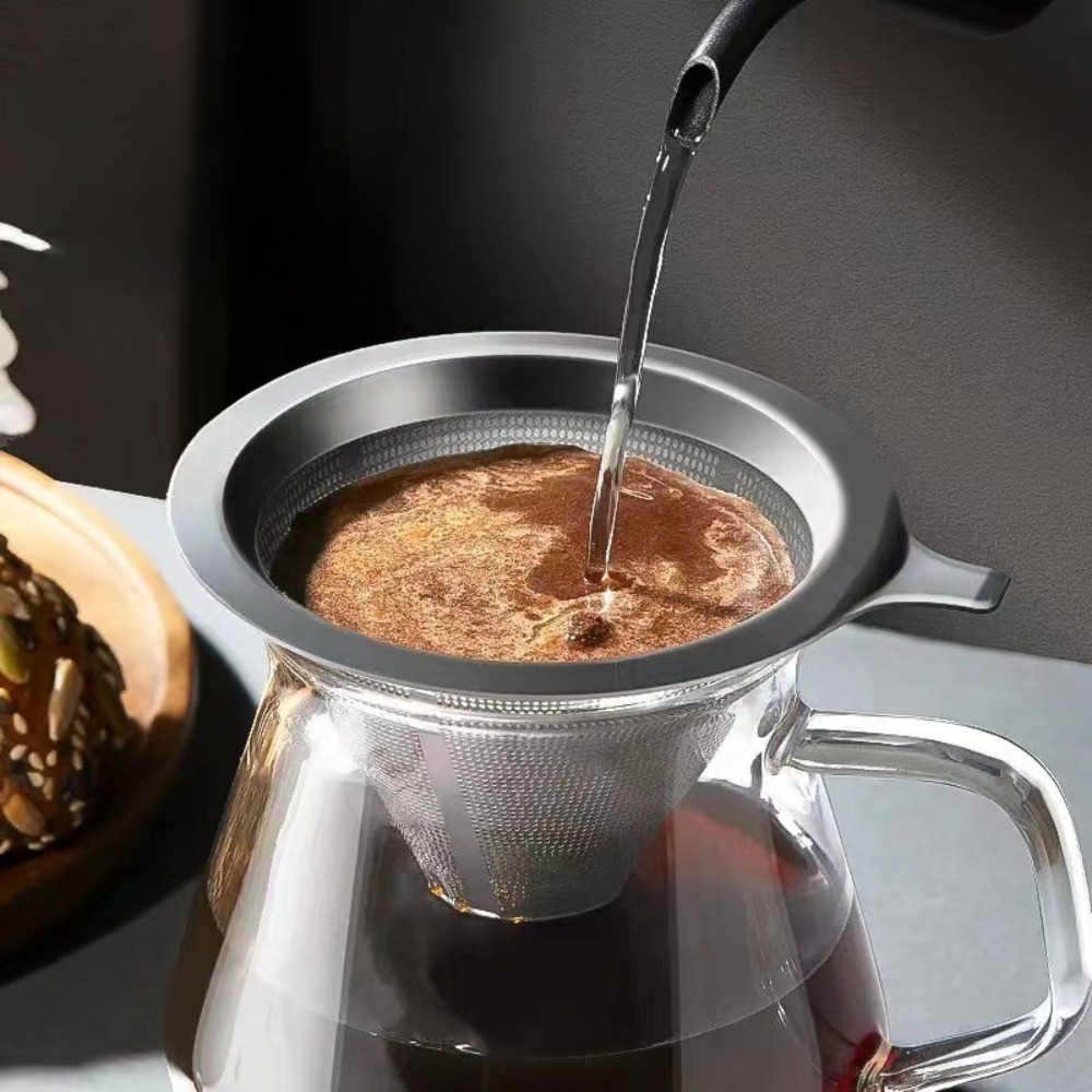 ที่กรองกาแฟแบบใช้ซ้ำได้ขนาดใหญ - Coffee & Tea Collective บทวิจารณ์และราคา