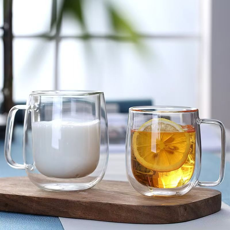 แก้วมัคสองชั้นพร้อมหูจับ ทนควา - Double Wall Mug บทวิจารณ์และราคา