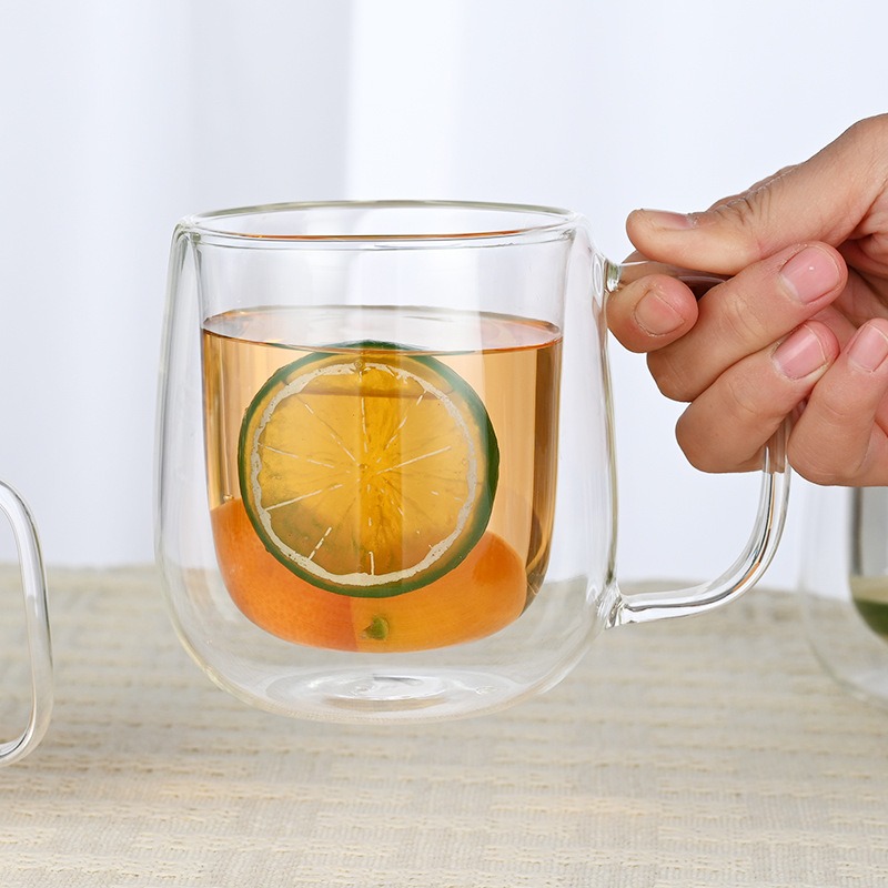 แก้วมัคสองชั้นพร้อมหูจับ ทนควา - Double Wall Mug บทวิจารณ์และราคา