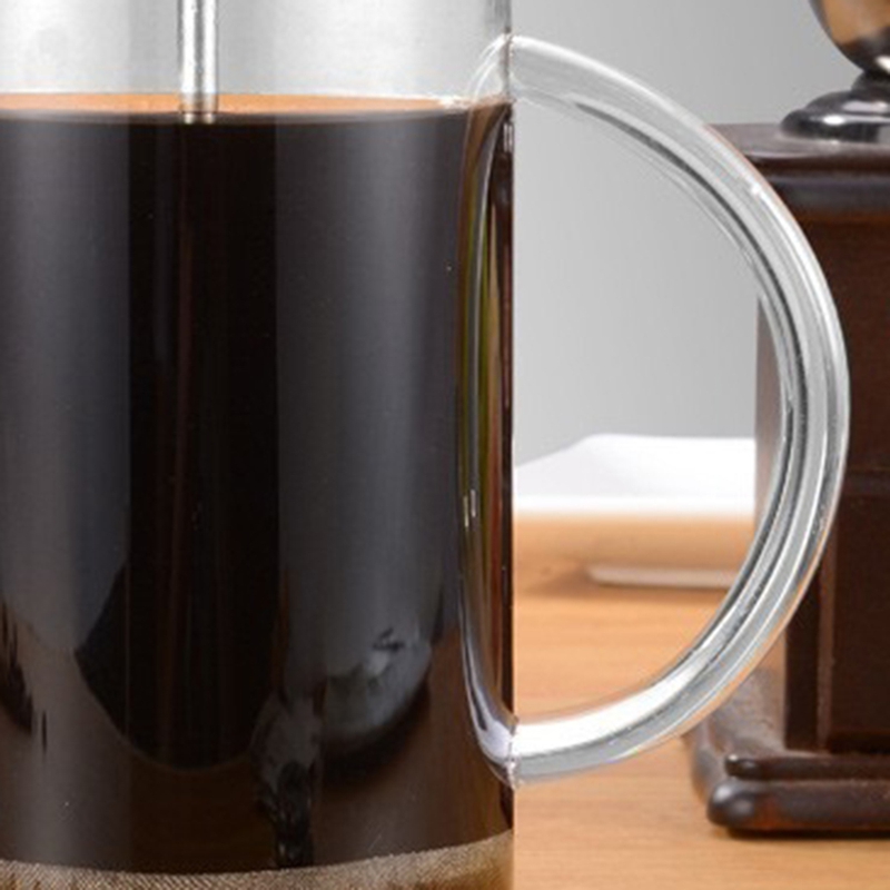 หม้อต้มกาแฟแบบเฟรนช์เพรสพร้อมต - French Press Glass บทวิจารณ์และราคา