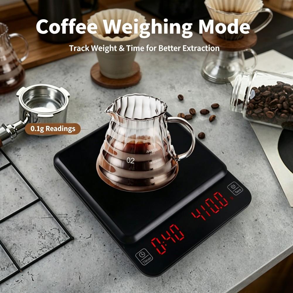 เครื่องชั่งกาแฟดิจิตอลความแม่น - Coffee & Tea Collective บทวิจารณ์และราคา