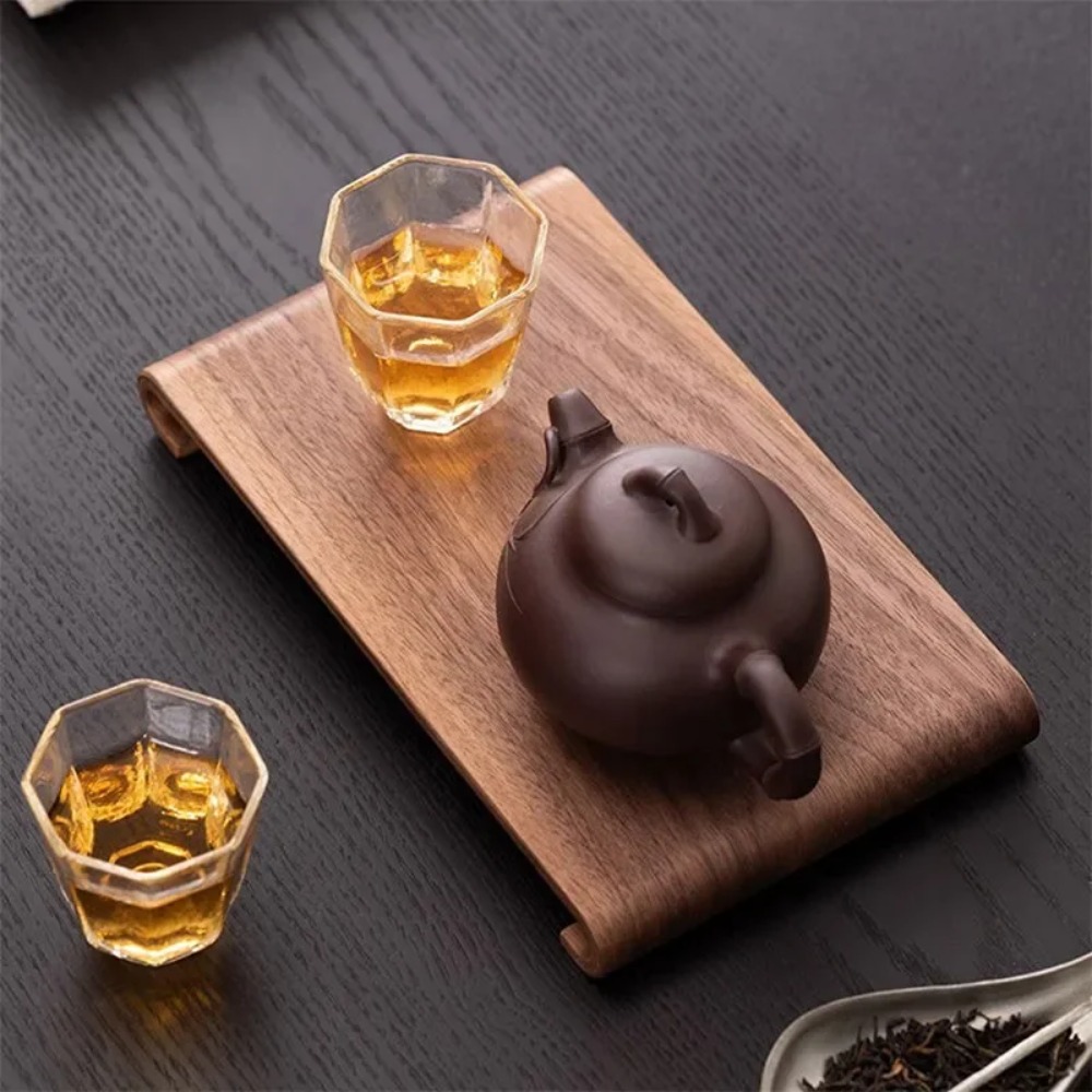 ถาดไม้สำหรับกาแฟและชา รูปทรงสี - Coffee Tea Station บทวิจารณ์และราคา