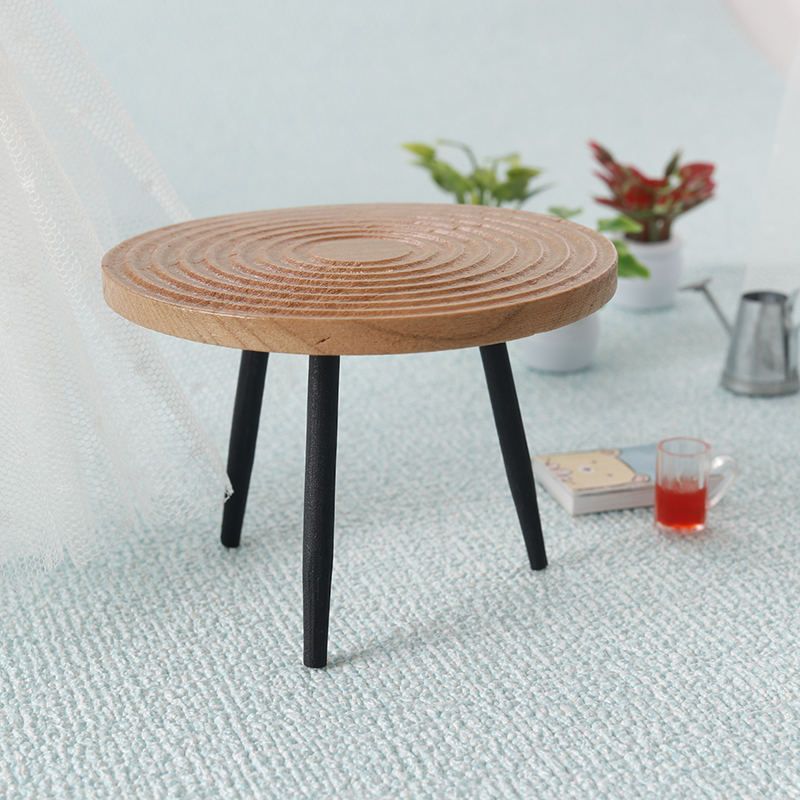 โต๊ะกลมจิ๋วสำหรับบ้านตุ๊กตา ขน - Coffee Tea Station บทวิจารณ์และราคา