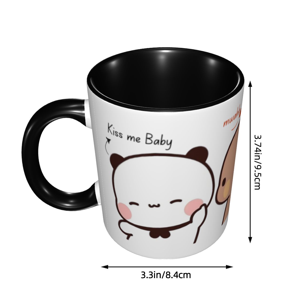 แก้วกาแฟคู่รักลายแพนด้าและหมีบ - Coffee Tea You And Me บทวิจารณ์และราคา