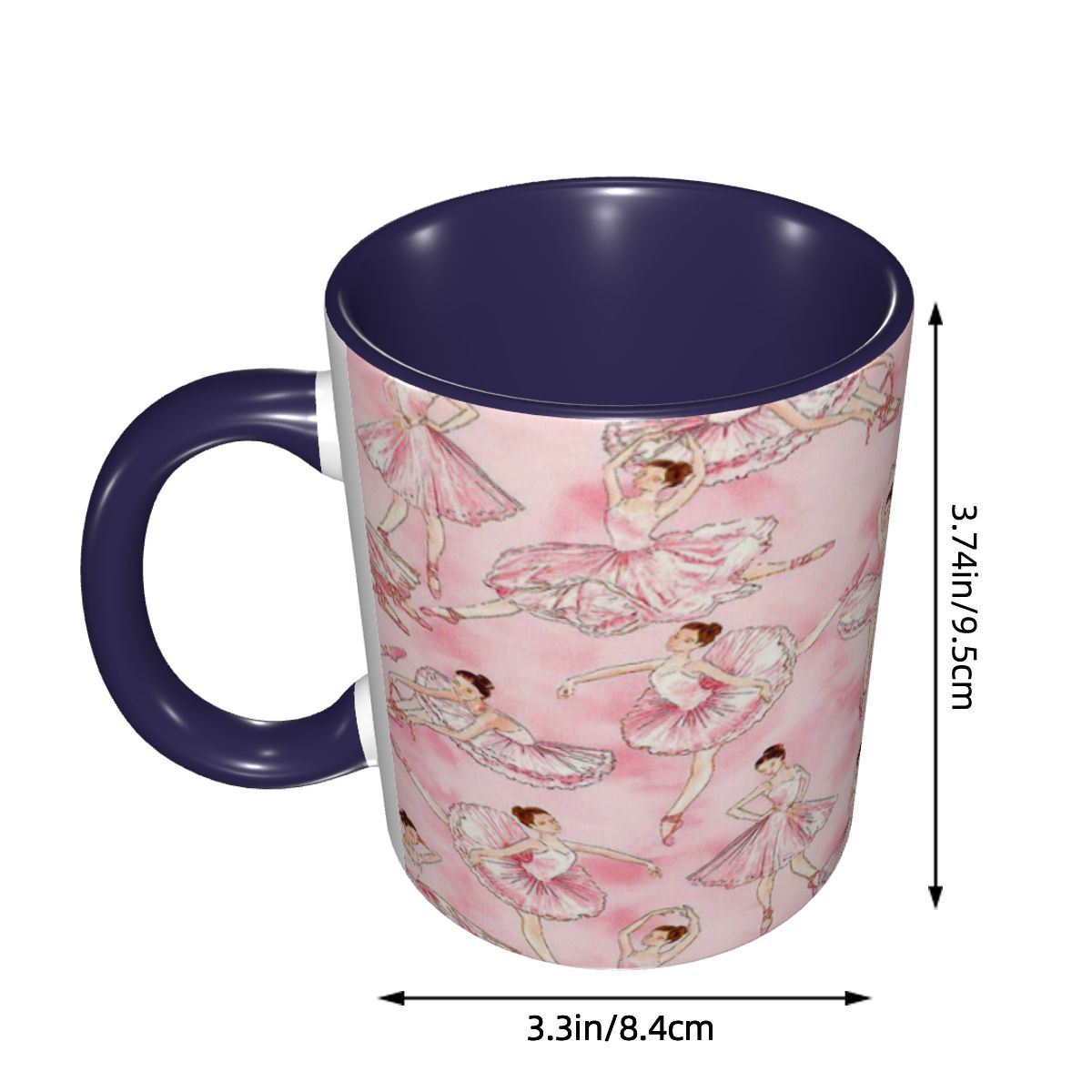 แก้วกาแฟเซรามิกตลก ลายบัลเล่ต์ - Coffee Tea You And Me บทวิจารณ์และราคา