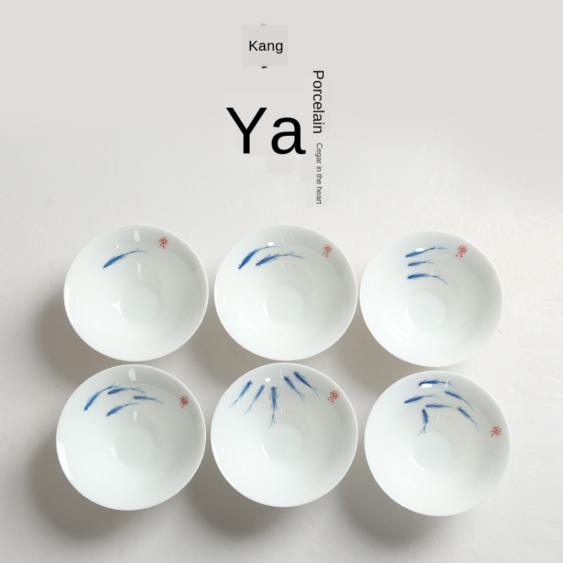 ถ้วยเซรามิคKung Fuถ้วยชามือวาด - Coffee Tea Set Up บทวิจารณ์และราคา