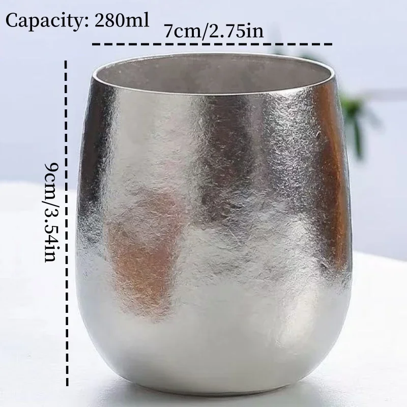 แก้วกาแฟสองชั้นไทเทเนียมบริสุท - Double Wall Mug บทวิจารณ์และราคา