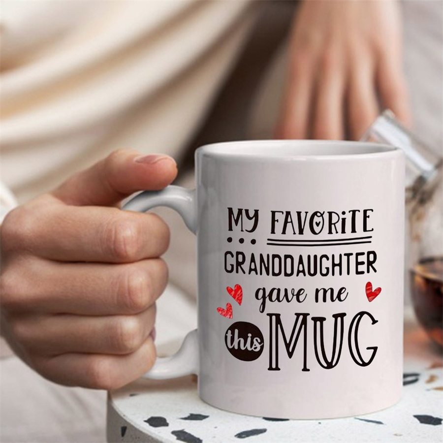 แก้วกาแฟเซรามิกสีขาวขนาด 11 ออ - Coffee Tea You And Me บทวิจารณ์และราคา