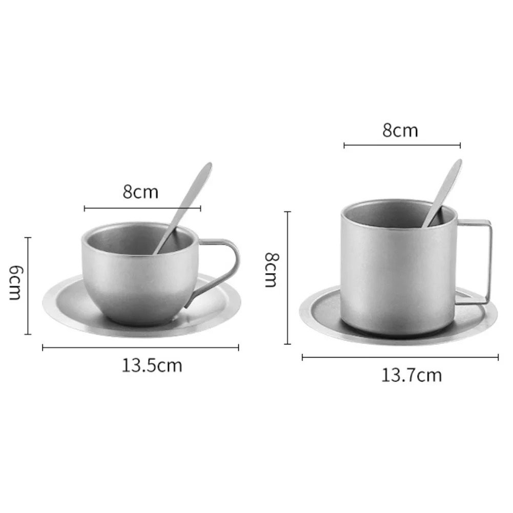 ถ้วยกาแฟไทเทเนียมแบบสองชั้น, แ - Double Wall Mug บทวิจารณ์และราคา
