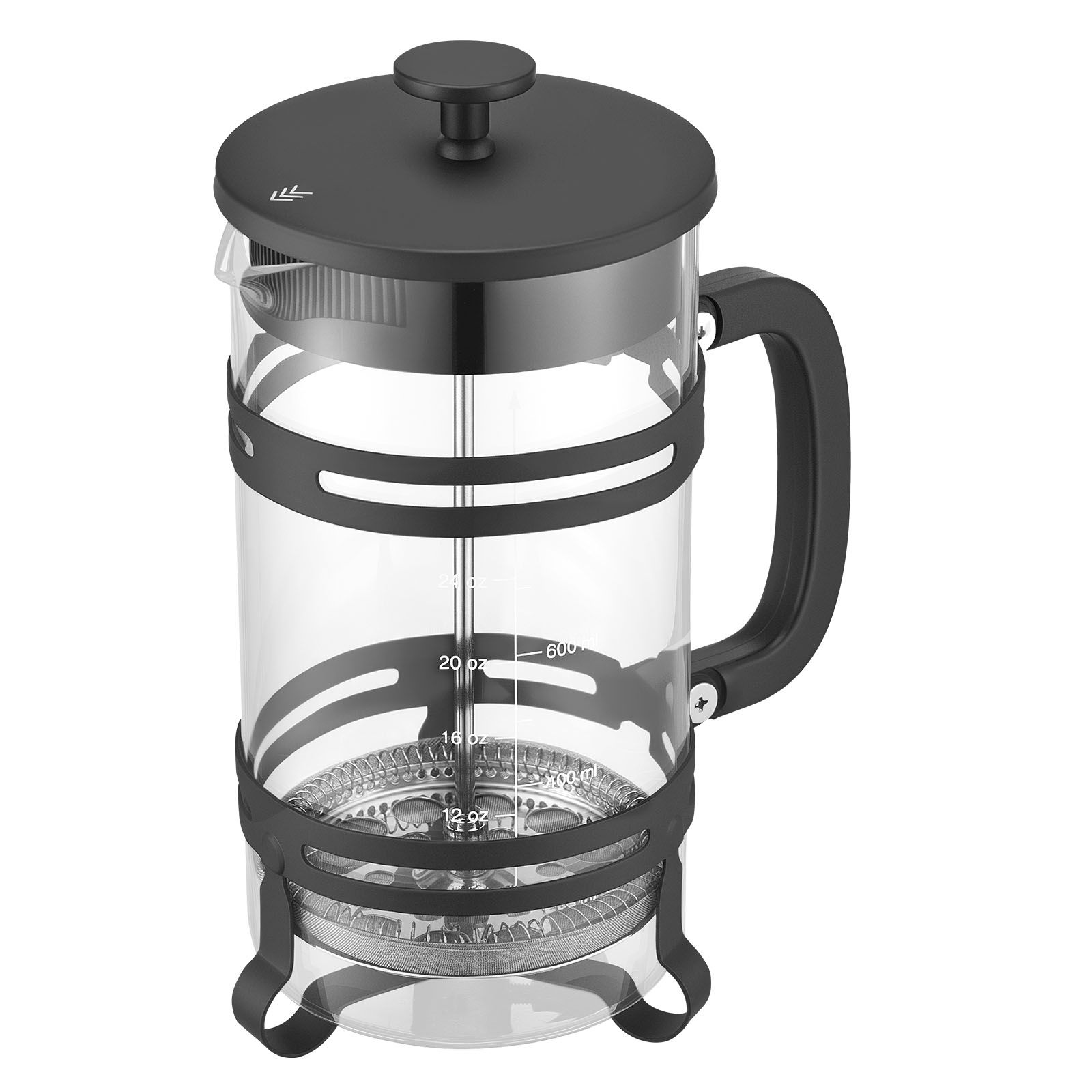 เครื่องชงกาแฟเฟรนช์เพรส ขนาด 3 - French Press Glass บทวิจารณ์และราคา
