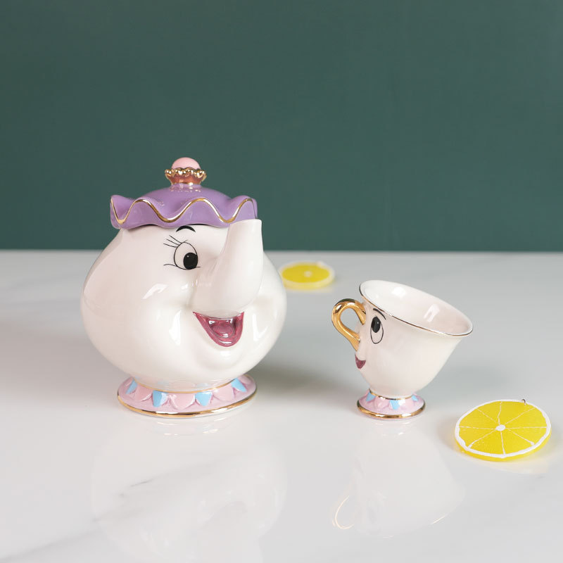 กาน้ำชาการ์ตูนโฉมงามกับเจ้าชาย - Coffee Tea Set Up บทวิจารณ์และราคา