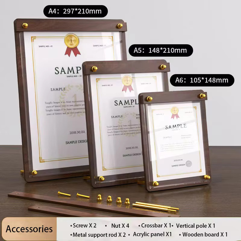ป้ายเมนูอะคริลิคลายไม้แบบกำหนด - Coffee Tea Station บทวิจารณ์และราคา
