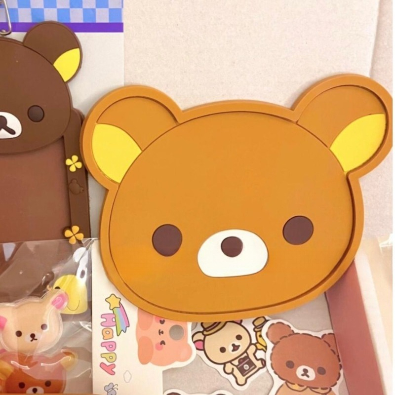 แผ่นรองแก้วริลัคคุมะน่ารัก ป้อ - Coffee Tea Station บทวิจารณ์และราคา