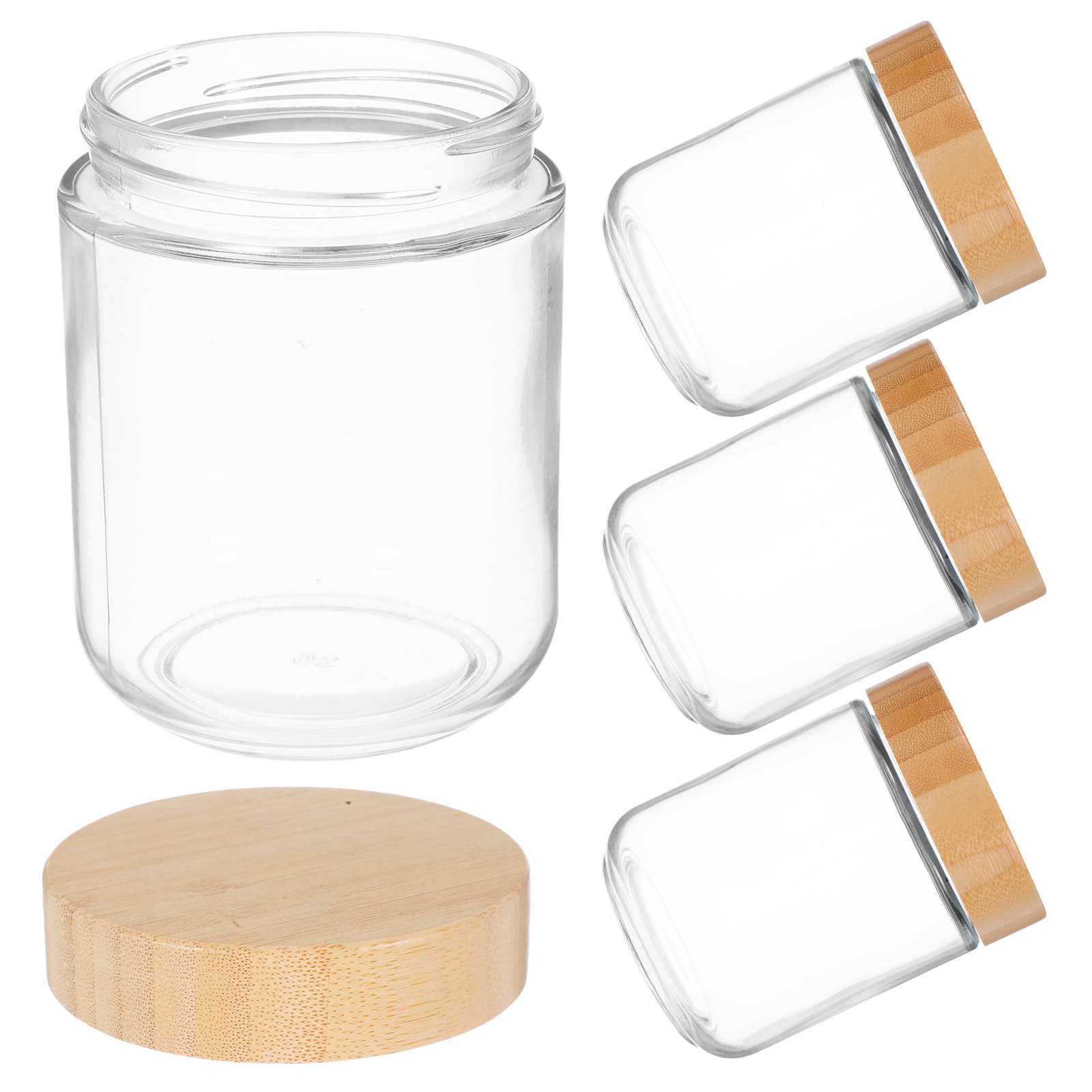 ชุดกระปุกแก้วแข็งแรง 4 ชิ้น พร - Coffee Tea Bean บทวิจารณ์และราคา