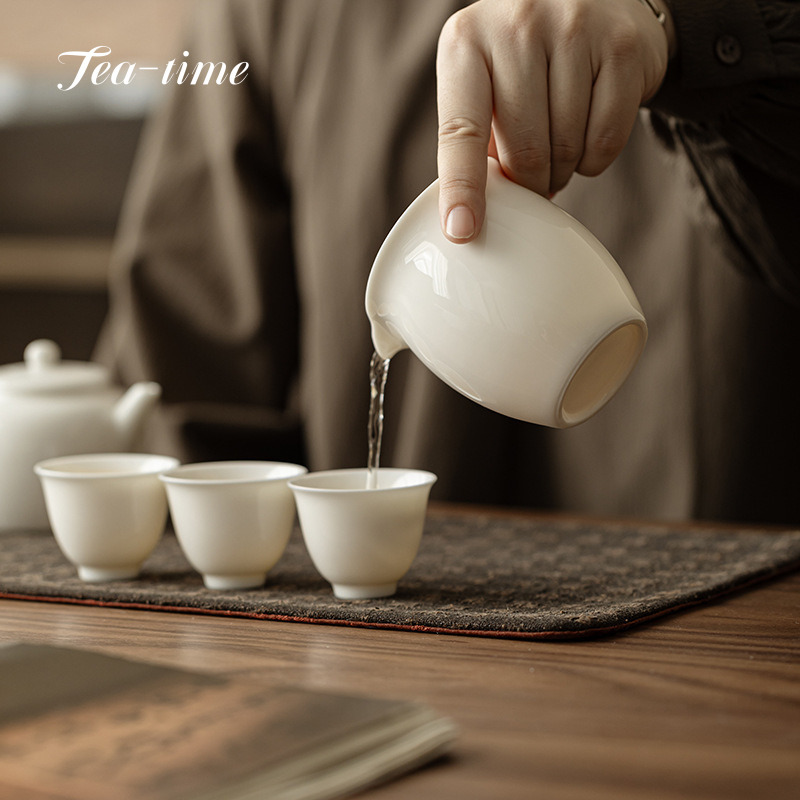 แกะไขมันหยกถ้วยพอร์ซเลนสําหรับ - Coffee Tea Set Up บทวิจารณ์และราคา
