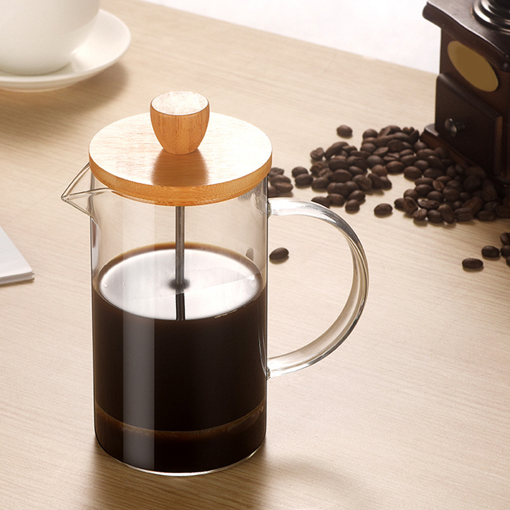 หม้อกรองกาแฟแบบฝรั่งเศสอเนกประ - French Press Glass บทวิจารณ์และราคา