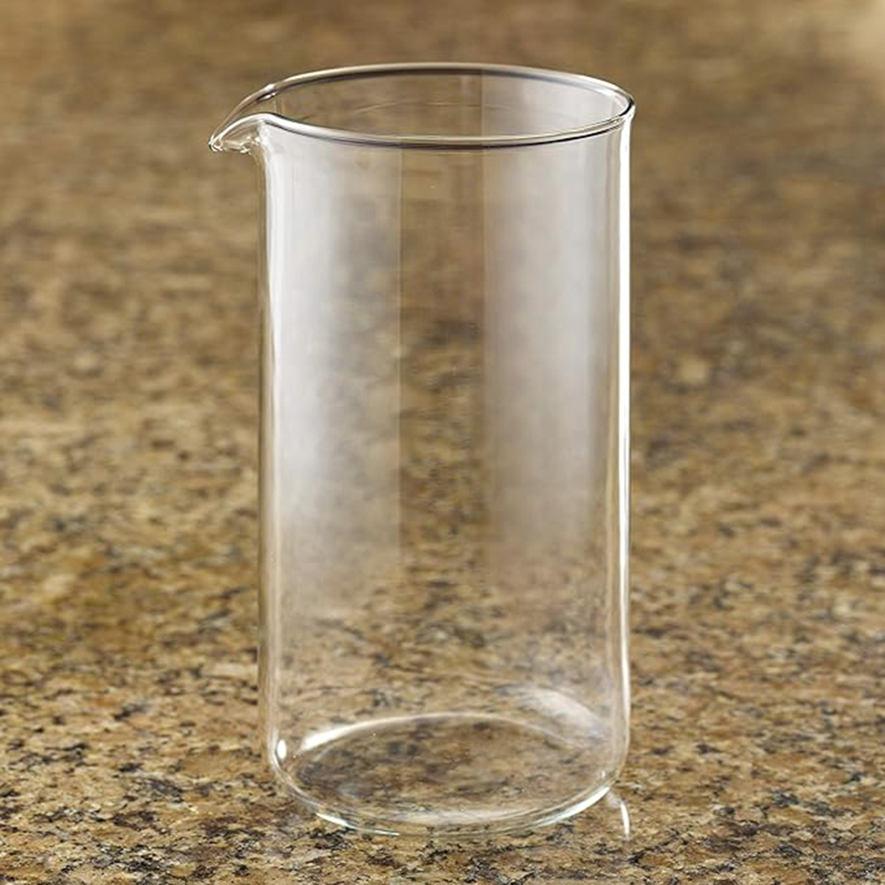แก้วบีกเกอร์แก้วบอโรซิลิเกต 3. - French Press Glass บทวิจารณ์และราคา