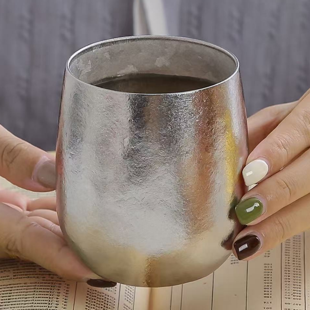 แก้วกาแฟไทเทเนียมแท้แบบสองชั้น - Double Wall Mug บทวิจารณ์และราคา
