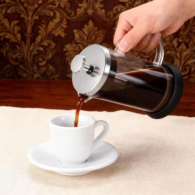 เครื่องชงกาแฟเฟรนช์เพรส 350-10 - French Press Glass บทวิจารณ์และราคา