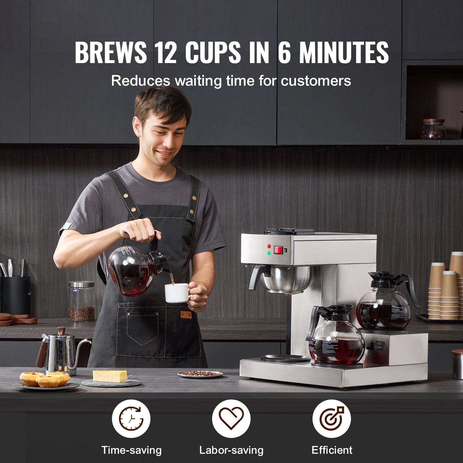 เครื่องชงกาแฟแบบดริปเชิงพาณิชย - Coffee & Tea Collective บทวิจารณ์และราคา