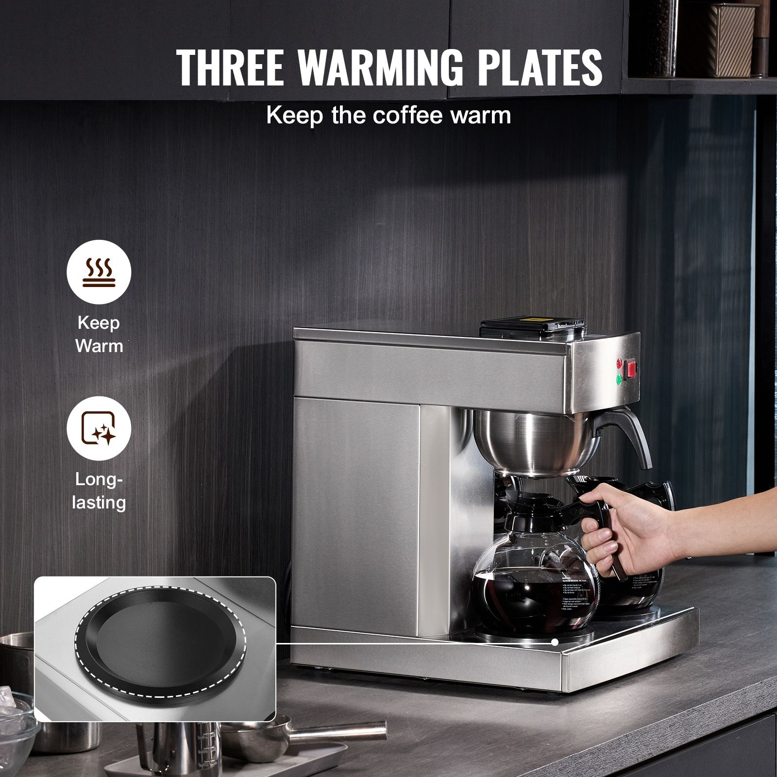 เครื่องชงกาแฟแบบดริปเชิงพาณิชย - Coffee & Tea Collective บทวิจารณ์และราคา