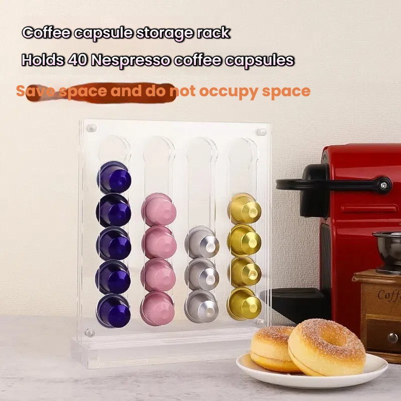 ที่วางแคปซูลกาแฟ 40 แคปซูล อะค - Coffee Capsule Holder บทวิจารณ์และราคา