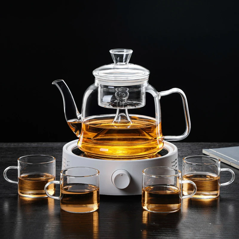 กาน้ำชาคอห่านกระบอกน้ำถ้วยชงกา - French Press Glass บทวิจารณ์และราคา