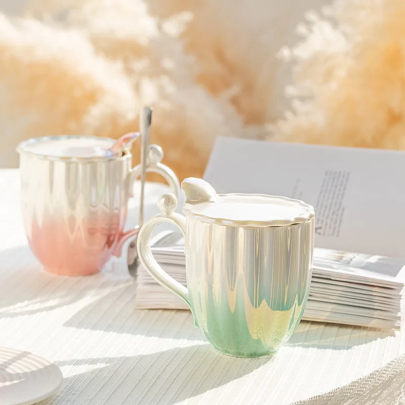 แก้วเซรามิกเคลือบรูปโลมาไข่มุก - Coffee Tea Difference บทวิจารณ์และราคา