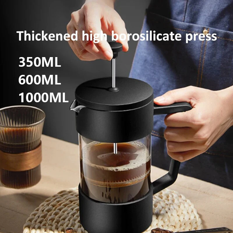 เครื่องชงกาแฟเฟรนช์เพรสขนาด 35 - French Press Glass บทวิจารณ์และราคา
